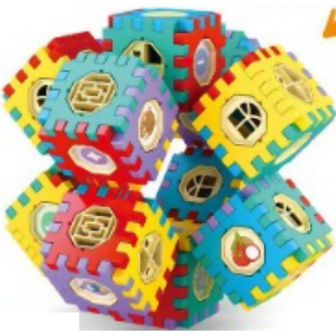Kids Diy Educational Connected Building Blocks Toys